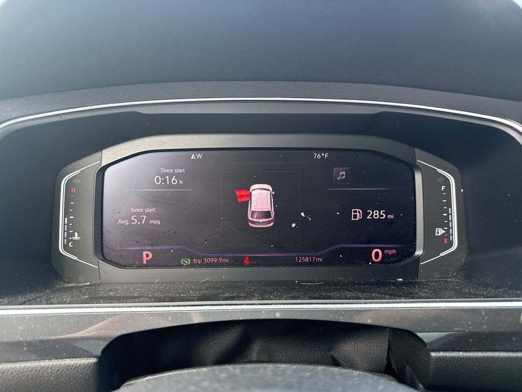 2019 Volkswagen Tiguan 2.0T SEL White at Bravo Nissan