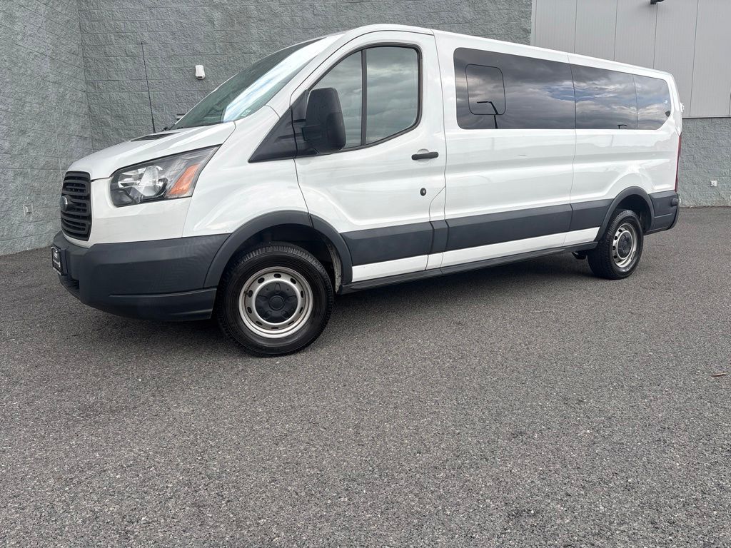  2017 Ford Transit Passenger 350 XL Low Roof LWB RWD with 60/40 Passenger-Side Doors   