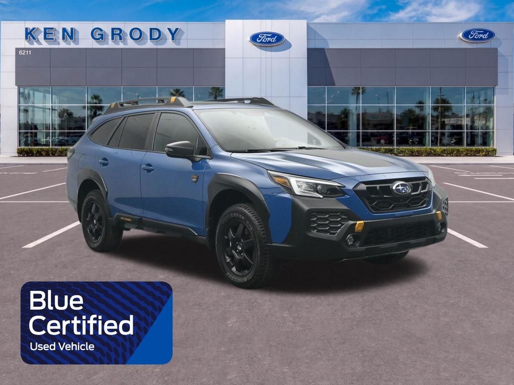 Geyser Blue 2025 Subaru Outback Wilderness AWD SUV / Crossover All-Wheel Drive Continuously Variable Transmission