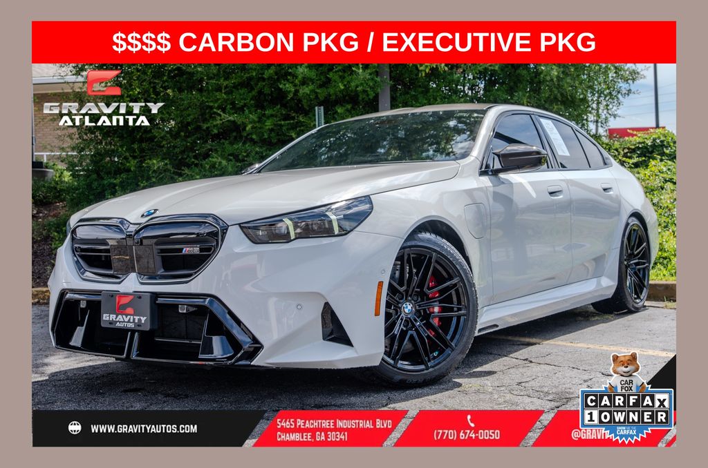Alpine White 2026 BMW M5 Sedan All-Wheel Drive 8-Speed Automatic