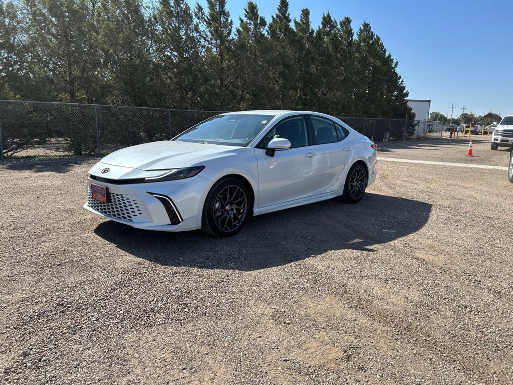 Pearl 2025 Toyota Camry Sedan Front-Wheel Drive Continuously Variable Transmission