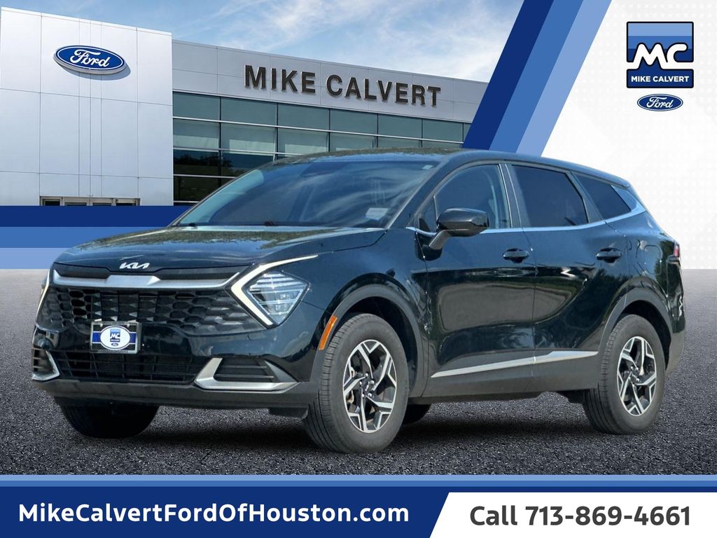 Ebony Black 2025 Kia Sportage SUV / Crossover All-Wheel Drive 8-Speed Automatic