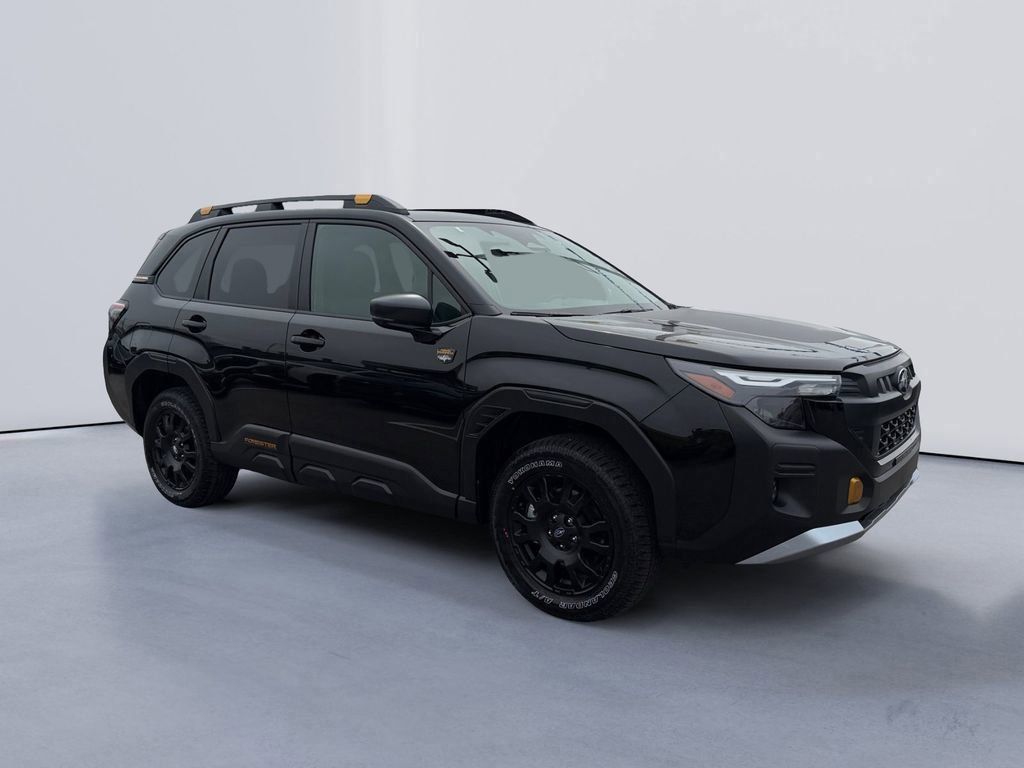 Crystal Black Silica 2026 Subaru Forester Wilderness Crossover AWD SUV / Crossover All-Wheel Drive Continuously Variable Transmission