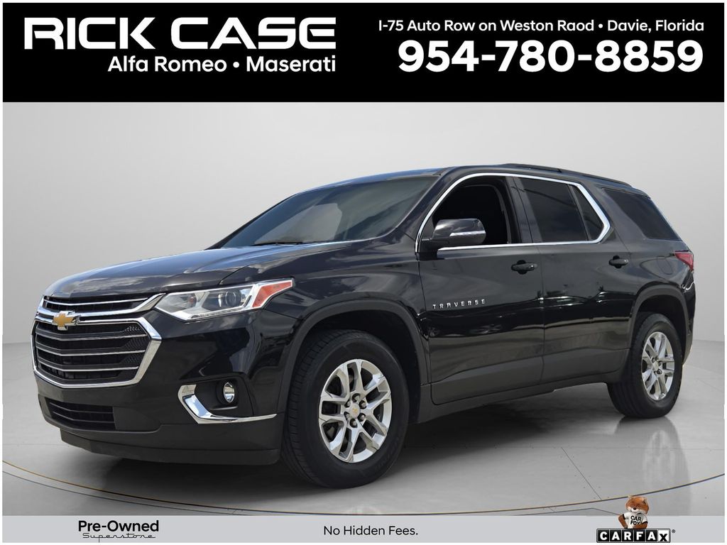 Mosaic Black Metallic 2021 Chevrolet Traverse SUV / Crossover Front-Wheel Drive 9-Speed Automatic