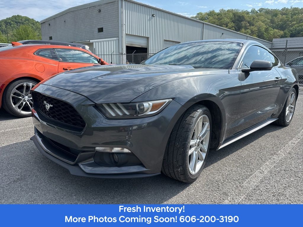 Gray (Magnetic Metallic) 2016 Ford Mustang Coupe Rear-Wheel Drive 6-Speed Automatic