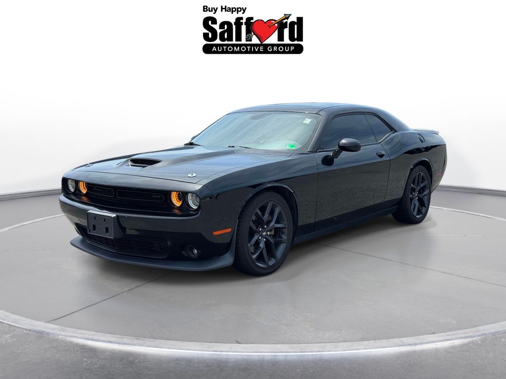 Pitch Black Clearcoat 2021 Dodge Challenger GT RWD Coupe Rear-Wheel Drive 8-Speed Automatic