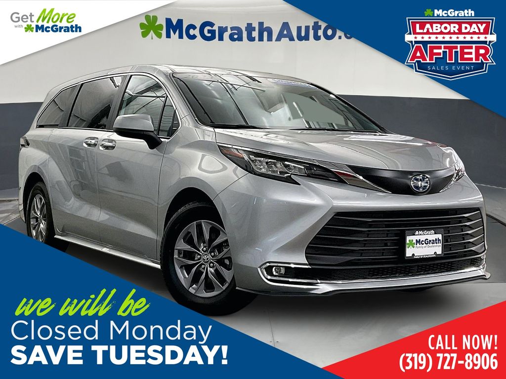 Celestial Silver Metallic 2023 Toyota Sienna Minivan All-Wheel Drive Continuously Variable Transmission