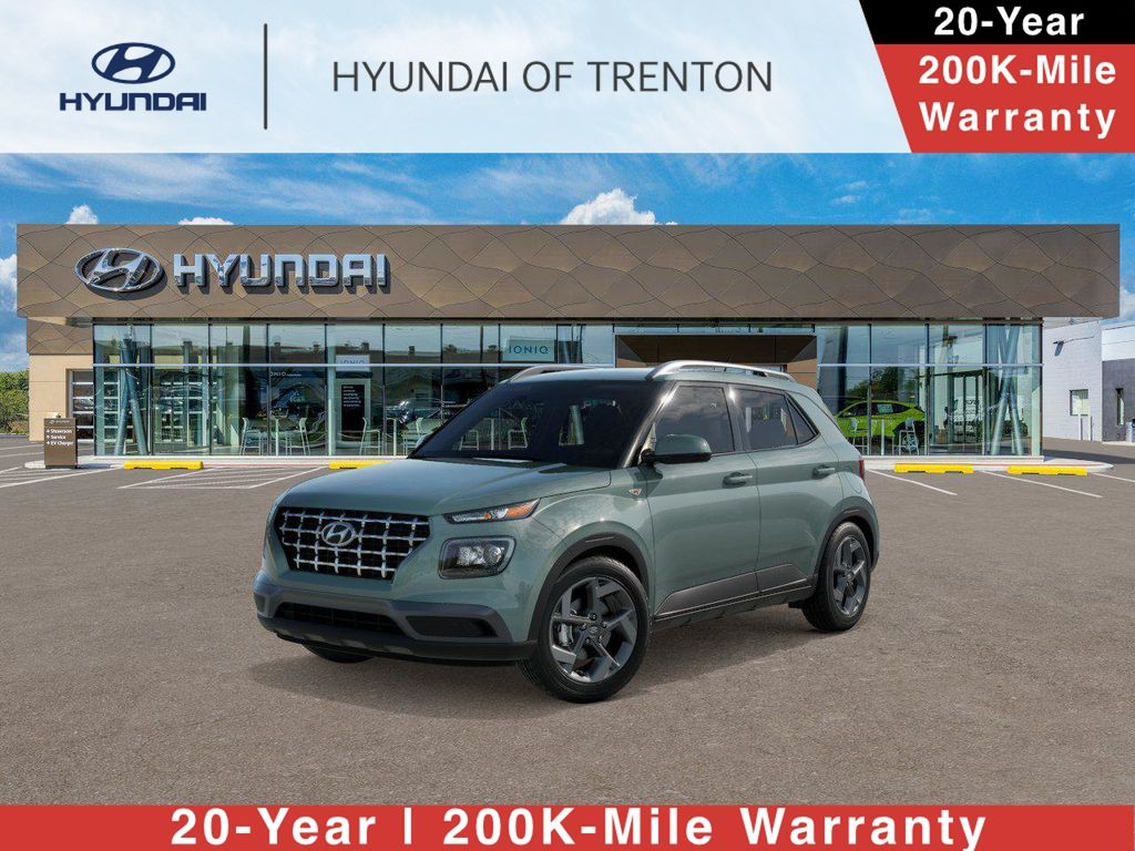 Mirage Green 2026 Hyundai Venue SUV / Crossover Front-Wheel Drive Continuously Variable Transmission