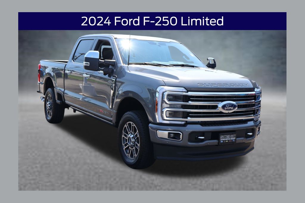 Carbonized Gray Metallic 2024 Ford F-250 Super Duty Pickup Truck Four-Wheel Drive Automatic