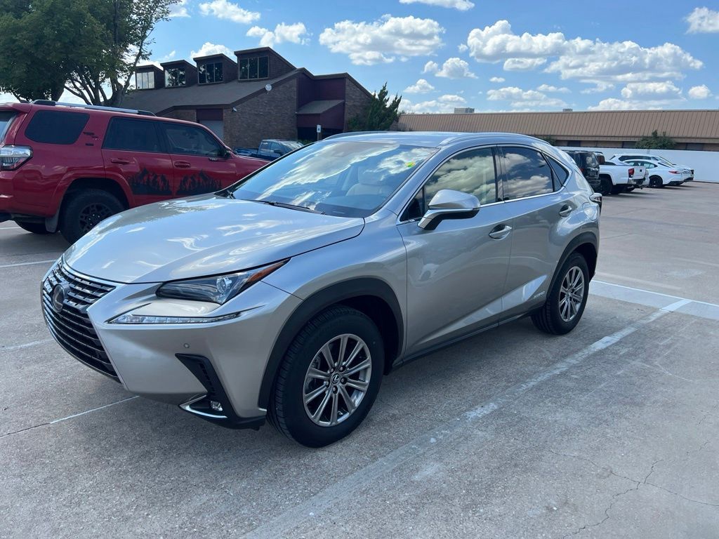 Atomic Silver 2020 Lexus NX Hybrid SUV / Crossover All-Wheel Drive Continuously Variable Transmission