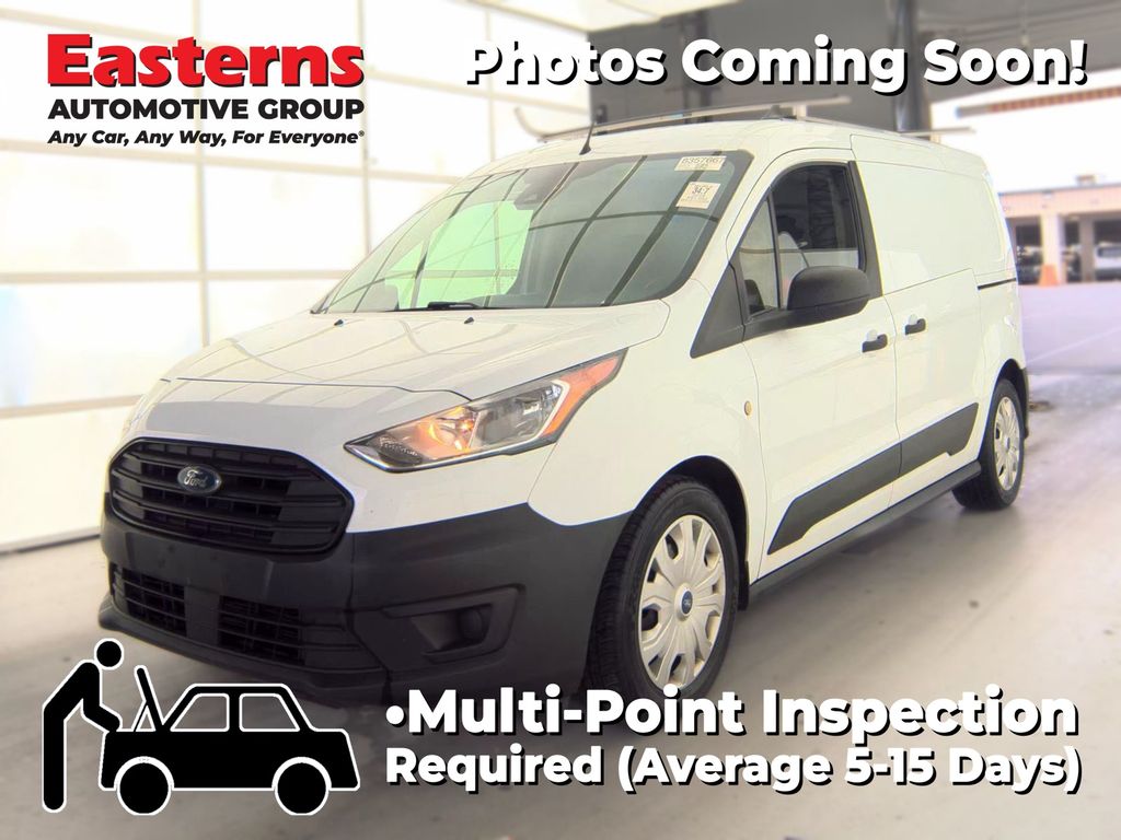 Frozen White 2019 Ford Transit Connect Van Front-Wheel Drive 8-Speed Automatic