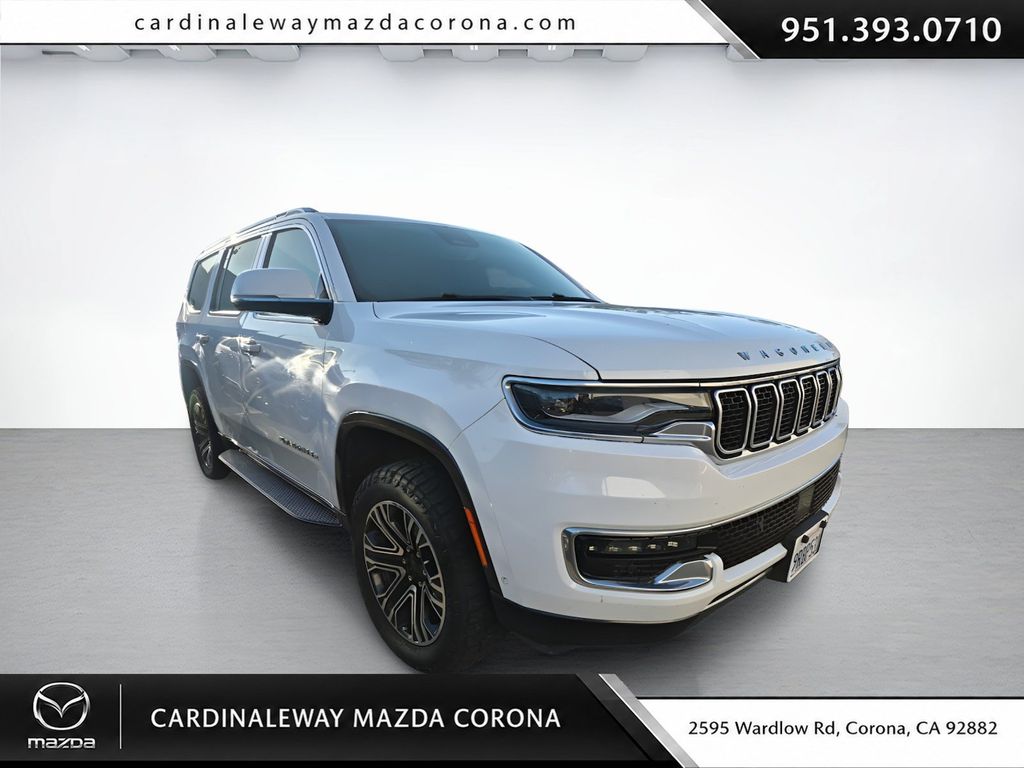 Bright White Clearcoat 2022 Jeep Wagoneer Series III 4WD SUV / Crossover Four-Wheel Drive 8-Speed Automatic