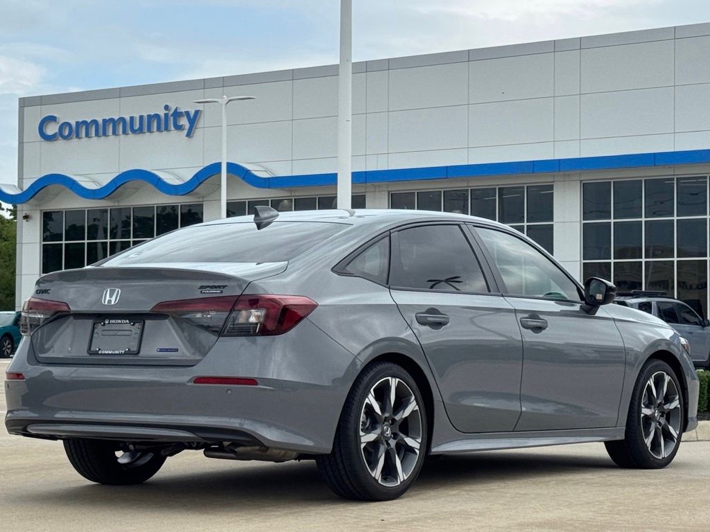 2026 Honda Civic Hybrid Sport Touring Gray at Legacy Ford