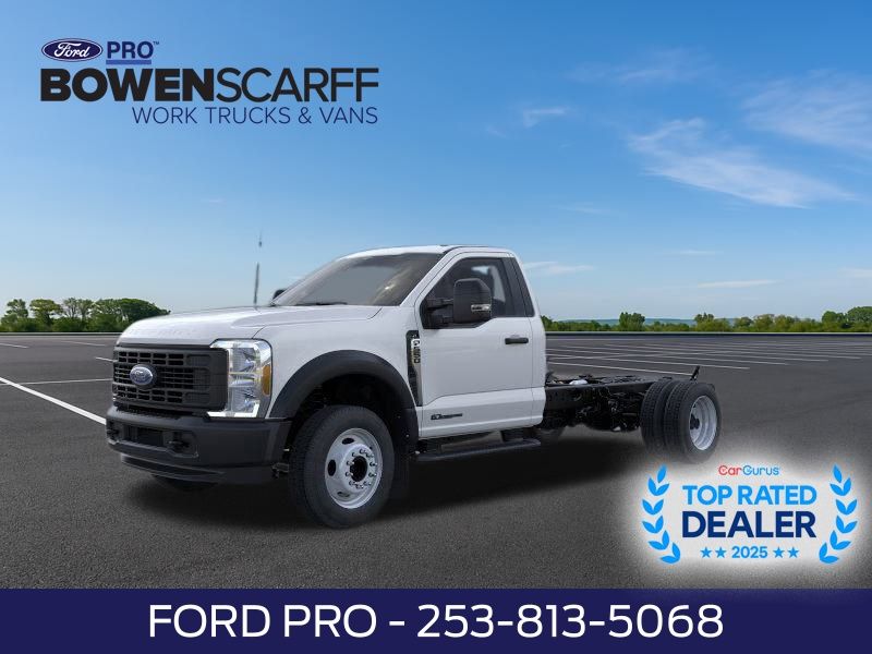 New 2025 Ford Super Duty F-550 Chassis Regular Cab (DRW) 169" Wheelbase XL