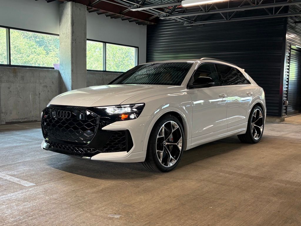 Glacier White Metallic 2026 Audi RS Q8 SUV / Crossover All-Wheel Drive 8-Speed Automatic