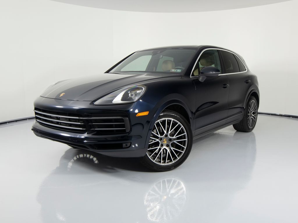 Moonlight Blue Metallic 2020 Porsche Cayenne AWD SUV / Crossover All-Wheel Drive 8-Speed Automatic