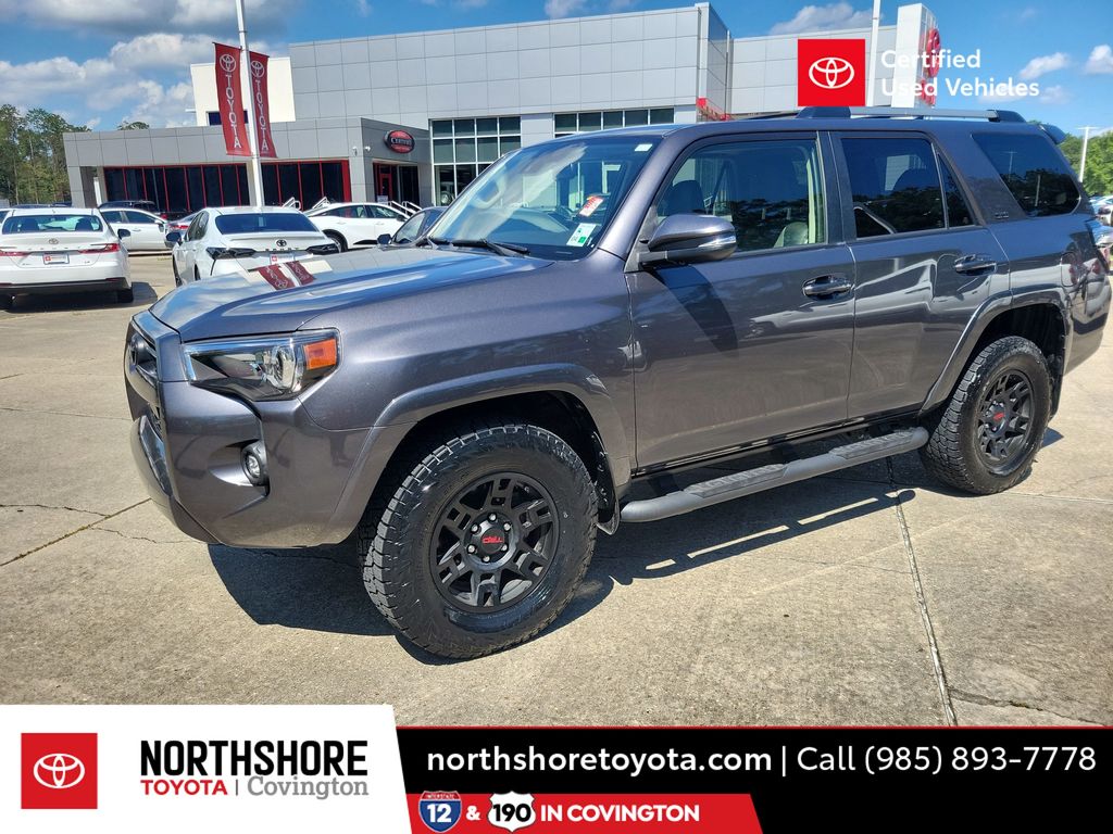 Magnetic Gray Metallic 2021 Toyota 4Runner SR5 Premium 4WD SUV / Crossover Four-Wheel Drive 5-Speed Automatic Overdrive