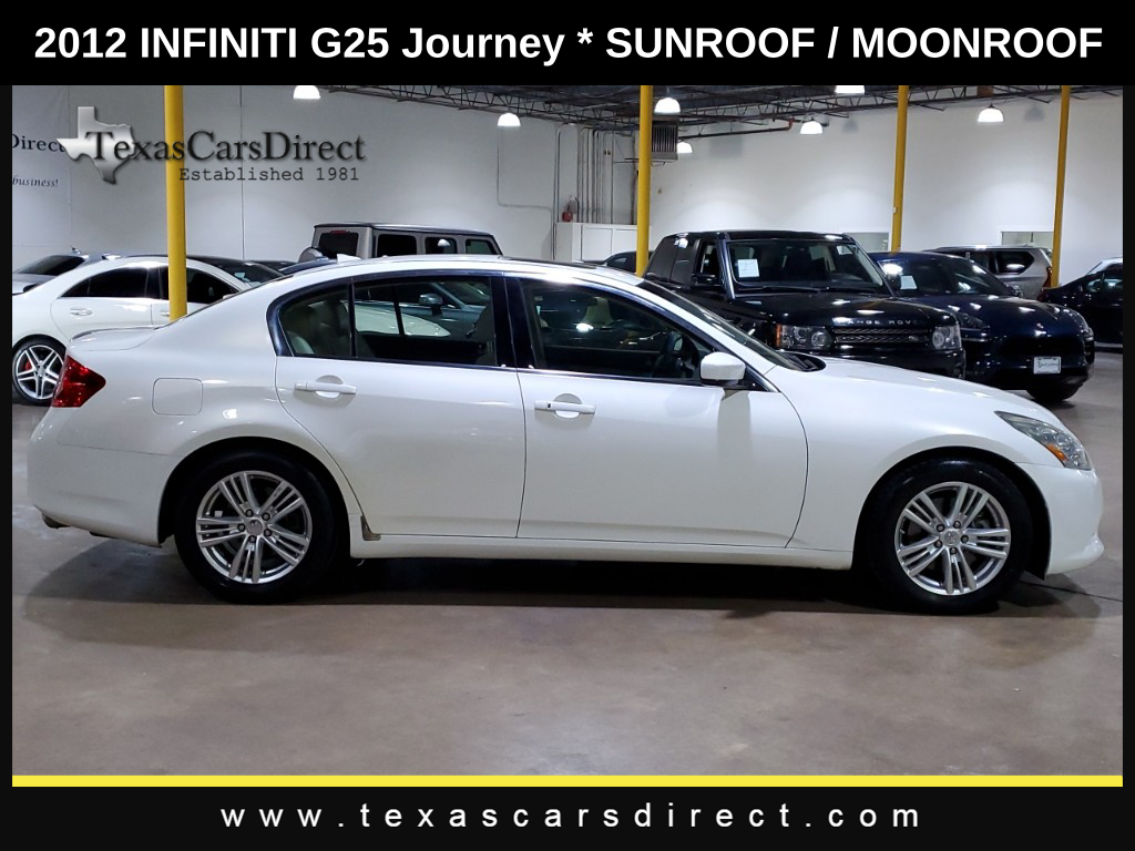 2012 INFINITI G25 Journey 3