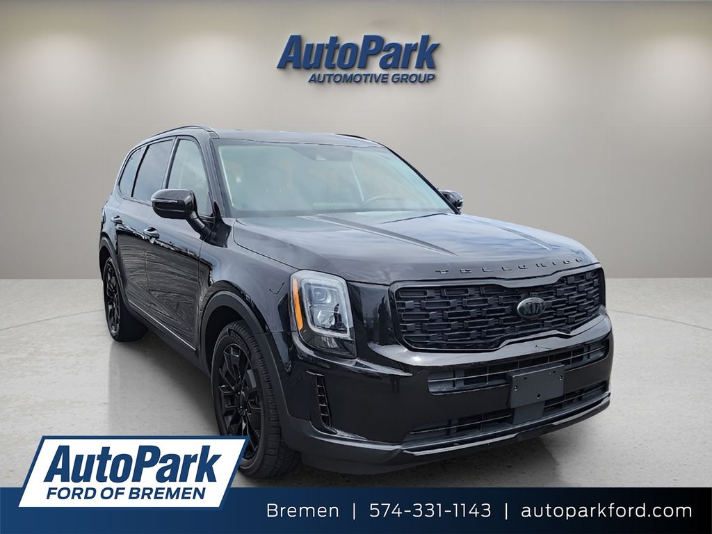 Black Copper 2021 Kia Telluride EX AWD SUV / Crossover All-Wheel Drive 8-Speed Automatic