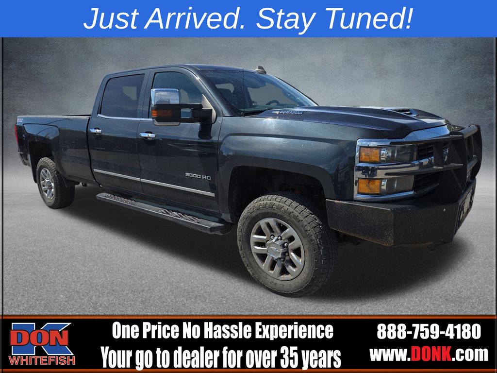 Gray (Graphite Metallic) 2017 Chevrolet Silverado 3500HD Pickup Truck Four-Wheel Drive 6-Speed Automatic
