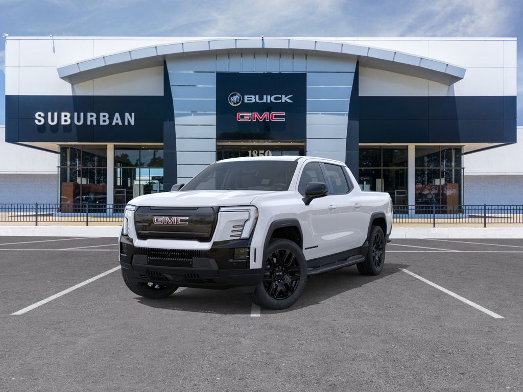 Summit White 2026 GMC Sierra EV Pickup Truck All-Wheel Drive 1-Speed Automatic
