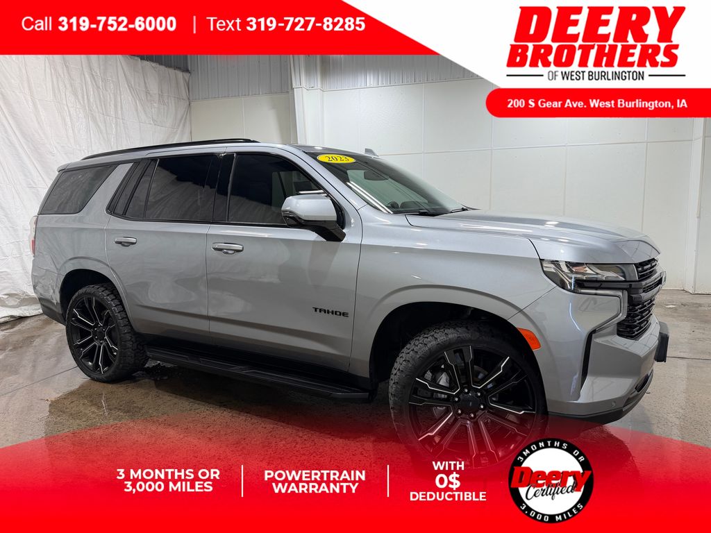 Sterling Gray Metallic 2023 Chevrolet Tahoe SUV / Crossover Four-Wheel Drive 