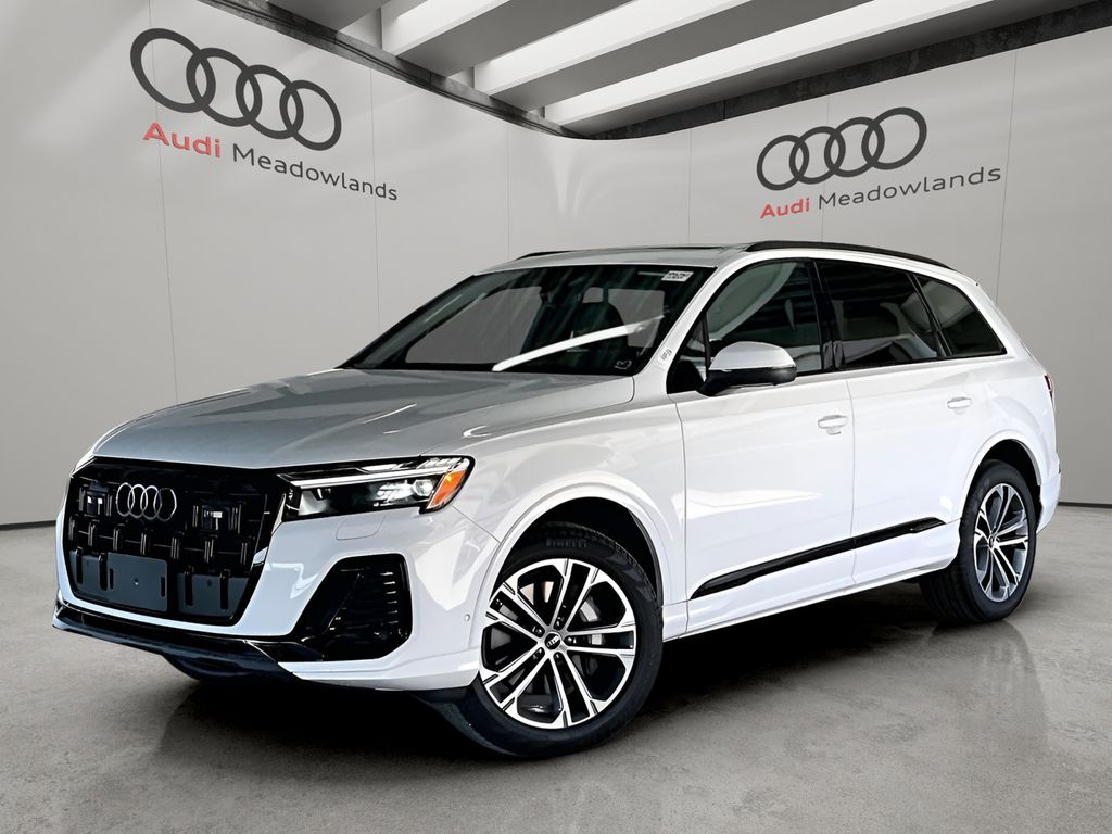 Glacier White 2026 Audi Q7 SUV / Crossover All-Wheel Drive 8-Speed Automatic