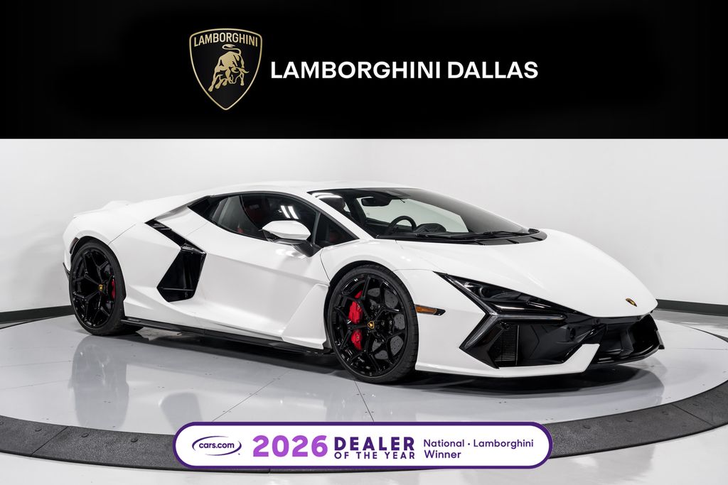 Bianco Monocerus 2025 Lamborghini Revuelto AWD Coupe All-Wheel Drive 8-Speed Dual Clutch