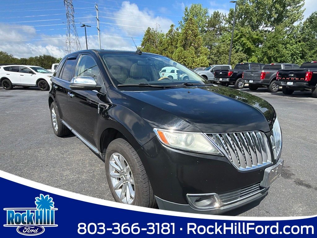Black 2012 Lincoln MKX SUV / Crossover All-Wheel Drive 6-Speed Automatic