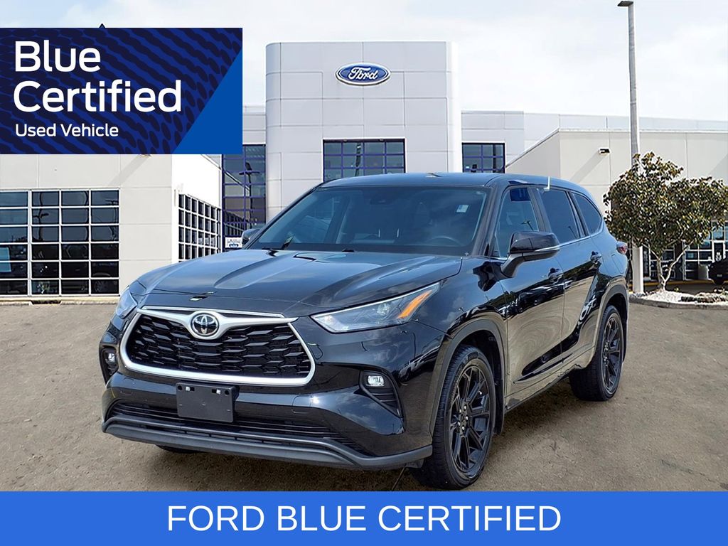 Midnight Black Metallic 2023 Toyota Highlander SUV / Crossover Front-Wheel Drive 8-Speed Automatic