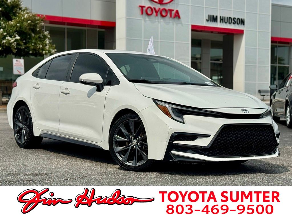 2023 Toyota Corolla XSE Wind Chill Pearl - Jim Hudson Acura - Image 1