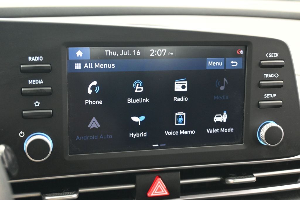 Used 2022 Electric Shadow Hyundai Blue image 18