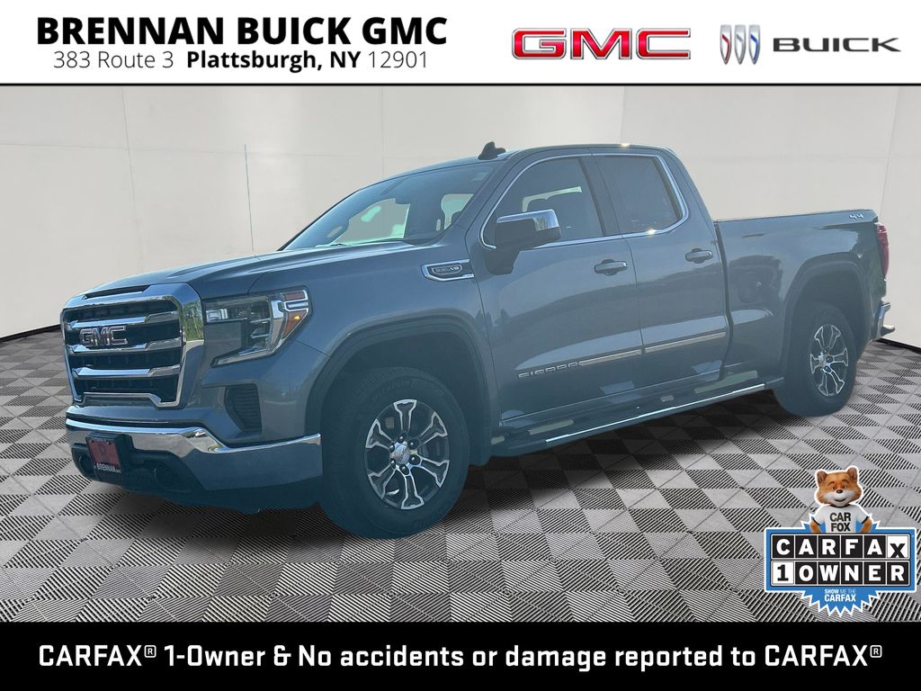 Gray (Satin Steel Metallic) 2022 GMC Sierra 1500 Limited Pickup Truck Four-Wheel Drive Automatic