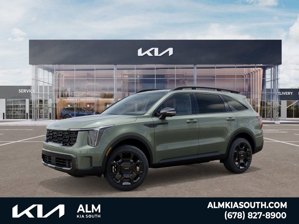 New 2026 Jungle Green Kia X-Line SX AWD image 3