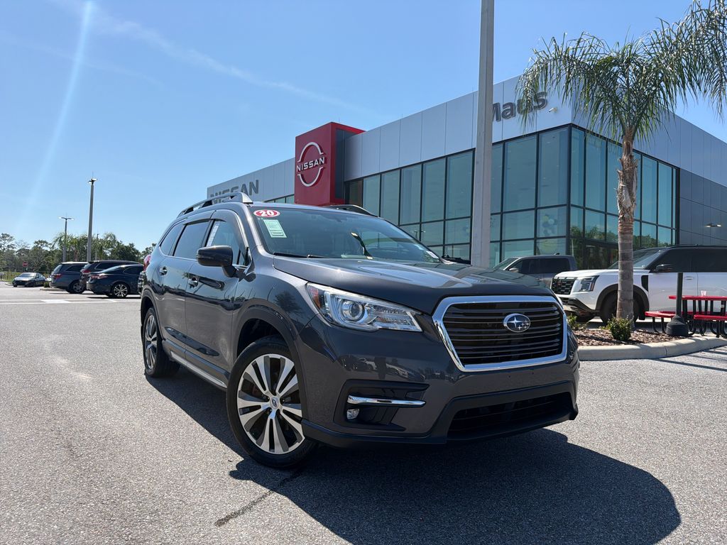 Magnetite Gray Metallic 2020 Subaru Ascent Limited 7-Passenger AWD SUV / Crossover All-Wheel Drive Continuously Variable Transmission