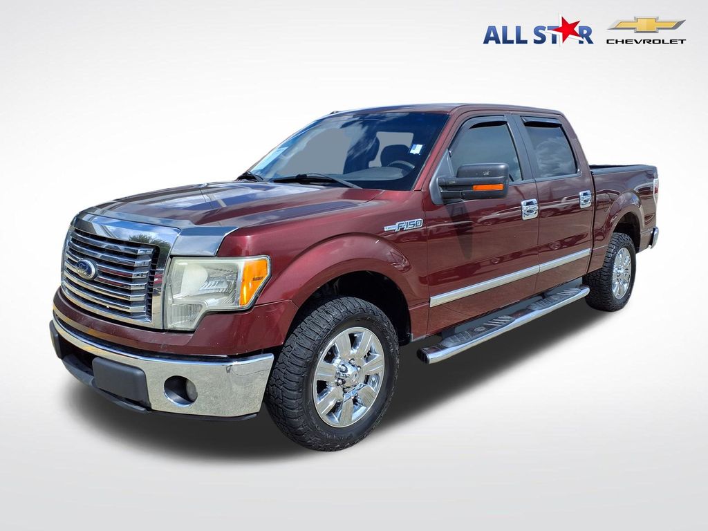 Red 2010 Ford F-150 Pickup Truck 4X2 6-Speed Automatic