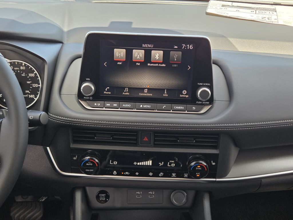 2026 Nissan Rogue Dark Armor White at Bravo Nissan