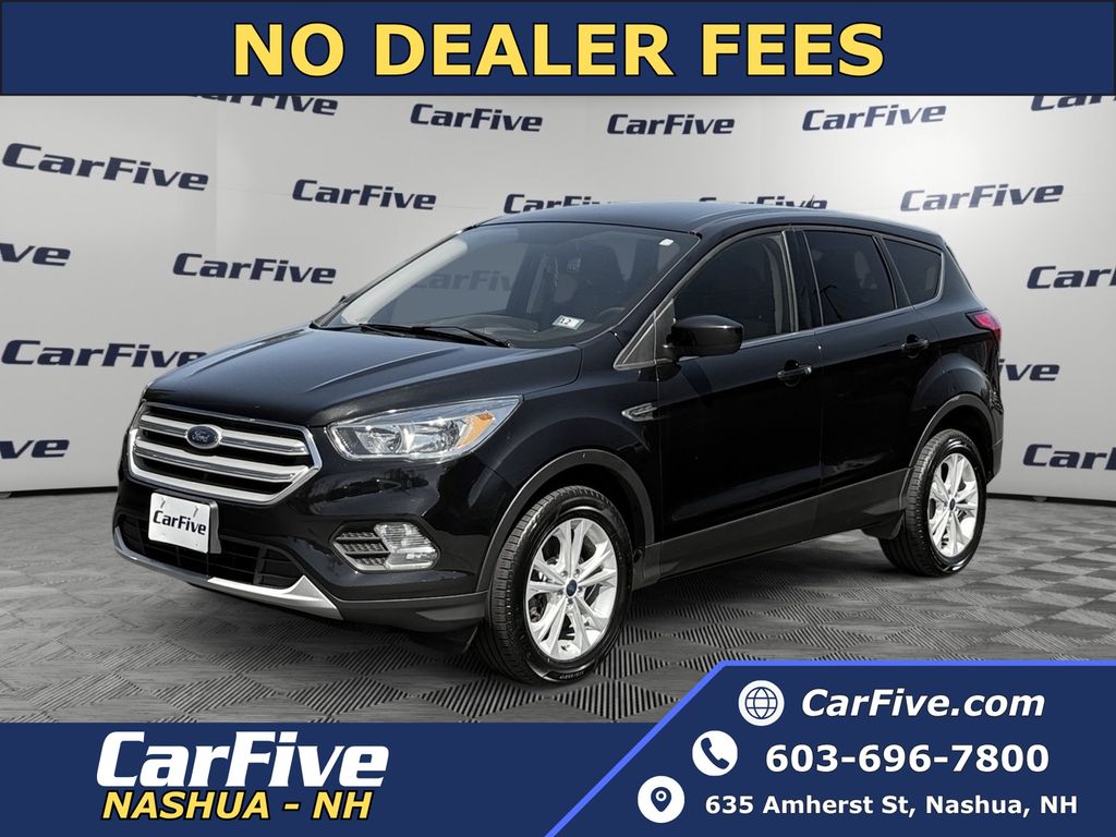 Black Metallic 2019 Ford Escape SE AWD SUV / Crossover All-Wheel Drive 6-Speed Automatic
