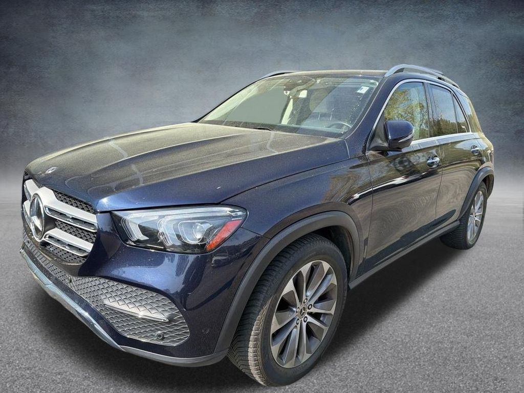 Lunar Blue Metallic 2020 Mercedes-Benz GLE 350 4MATIC SUV / Crossover All-Wheel Drive 9-Speed Automatic
