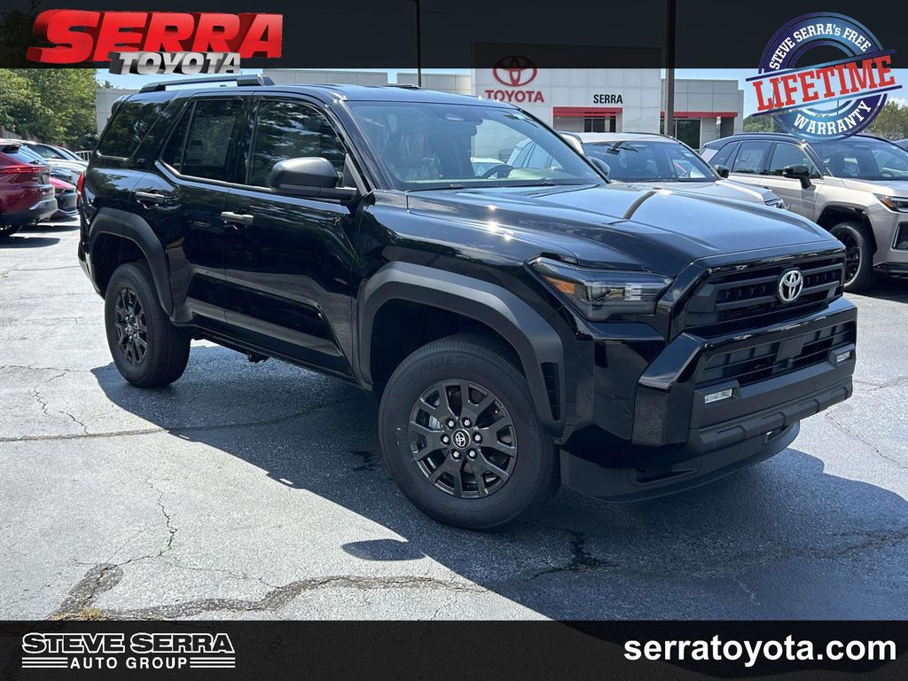 Black 2026 Toyota 4Runner SUV / Crossover 4X2 8-Speed Automatic