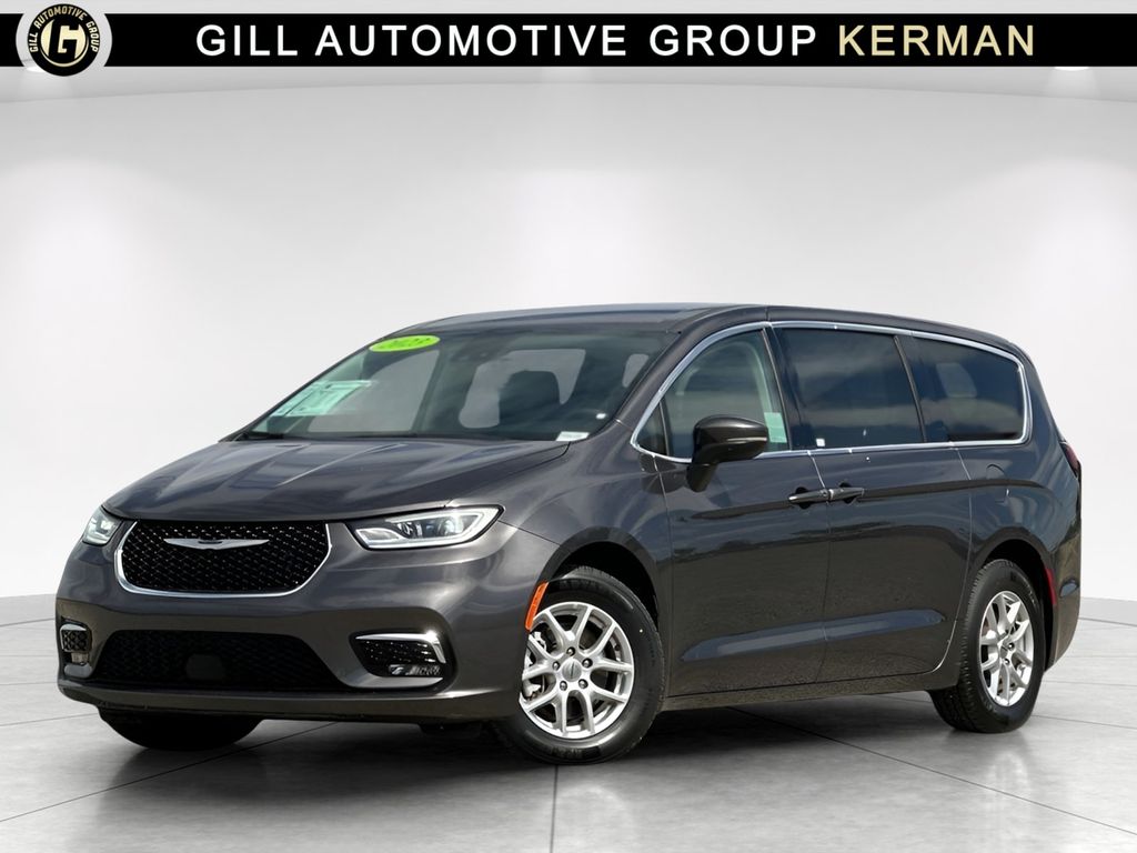 Gray (Granite Crystal Metallic Clearcoat) 2023 Chrysler Pacifica Touring L FWD Minivan Front-Wheel Drive 9-Speed Automatic