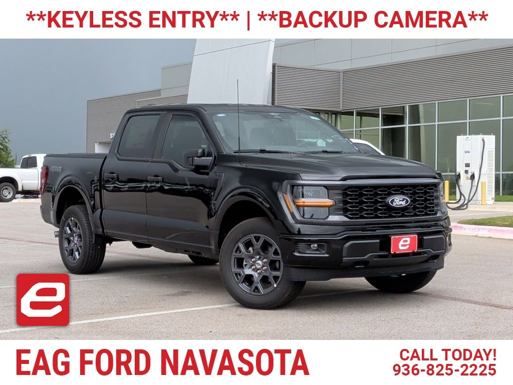 Agate Black Metallic 2026 Ford F-150 Pickup Truck Four-Wheel Drive Automatic