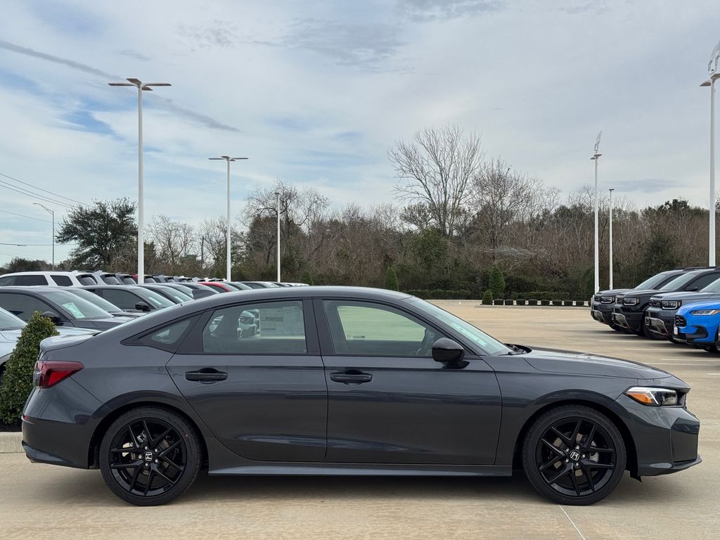 2026 Honda Civic Sport Gray at Classic Honda Galveston