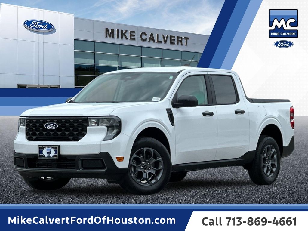 Oxford White 2025 Ford Maverick Pickup Truck All-Wheel Drive 8-Speed Automatic