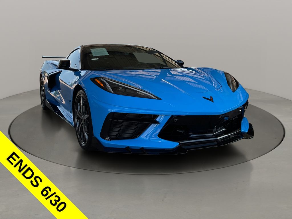 Rapid Blue 2021 Chevrolet Corvette Coupe Rear-Wheel Drive 8-Speed Dual Clutch