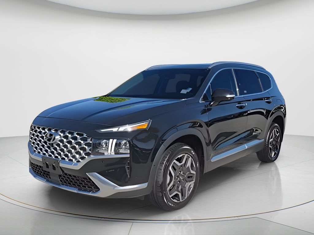 Twilight Black 2023 Hyundai Santa Fe Hybrid Limited AWD SUV / Crossover All-Wheel Drive 6-Speed Automatic