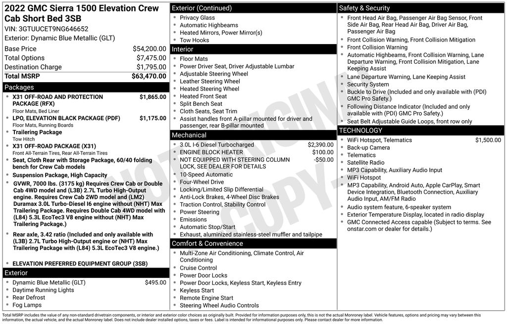 Used Car 2022 Gmc Sierra 1500  Elevation For Sale Under $40,000 In Austin, Texas