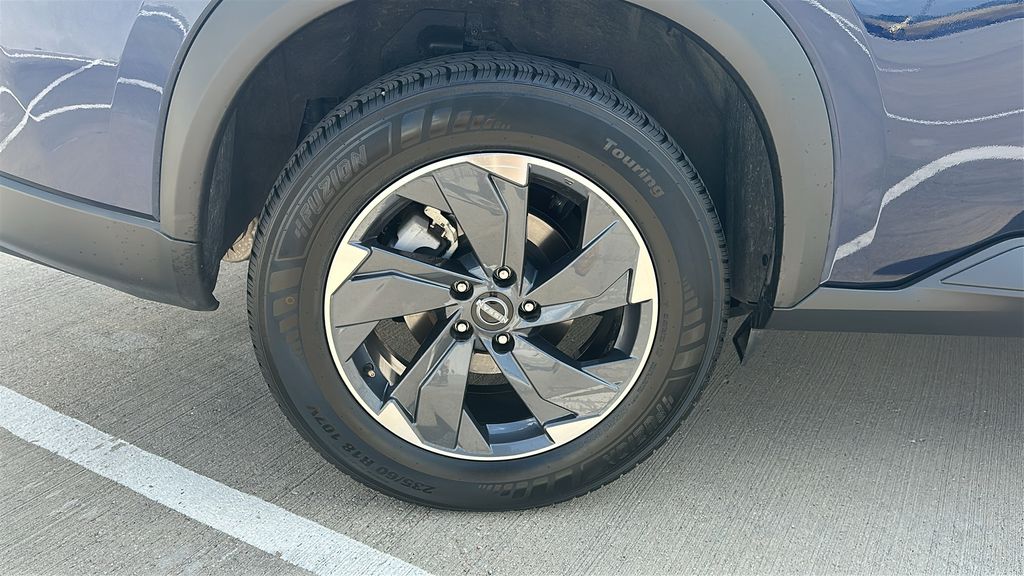 2025 Nissan Rogue SV Blue at South Houston Nissan