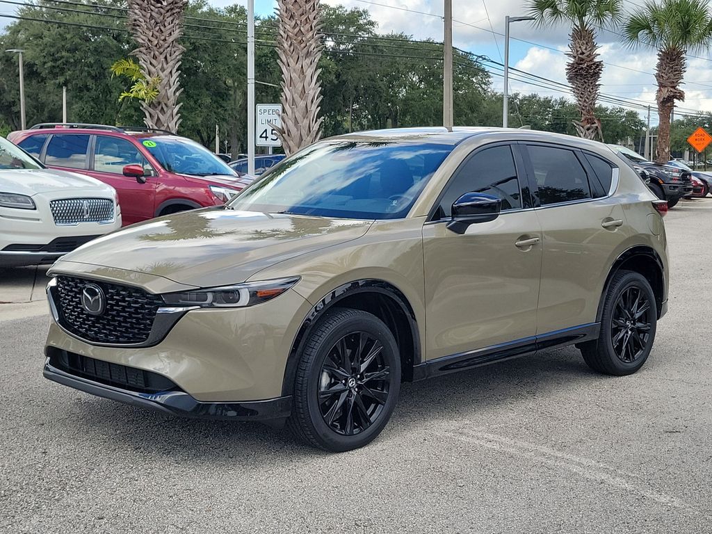 Sand Metallic 2024 Mazda CX-5 SUV / Crossover All-Wheel Drive 6-Speed Automatic