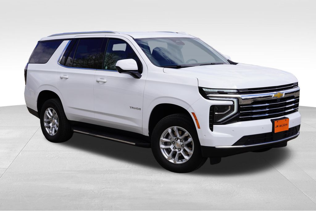 Summit White 2025 Chevrolet Tahoe LT 4WD SUV / Crossover Four-Wheel Drive